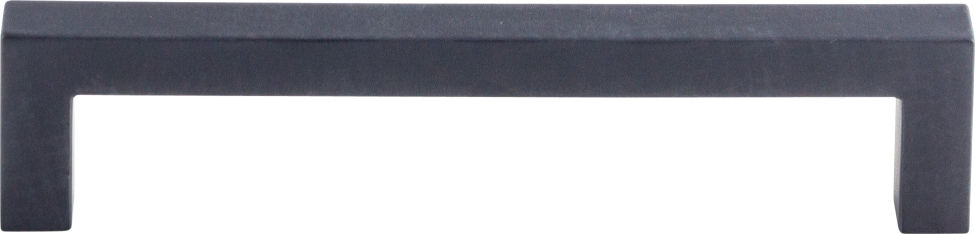 Top Knobs Square Series 5-1/16"(128mm) CC Bar Pull, Flat Black