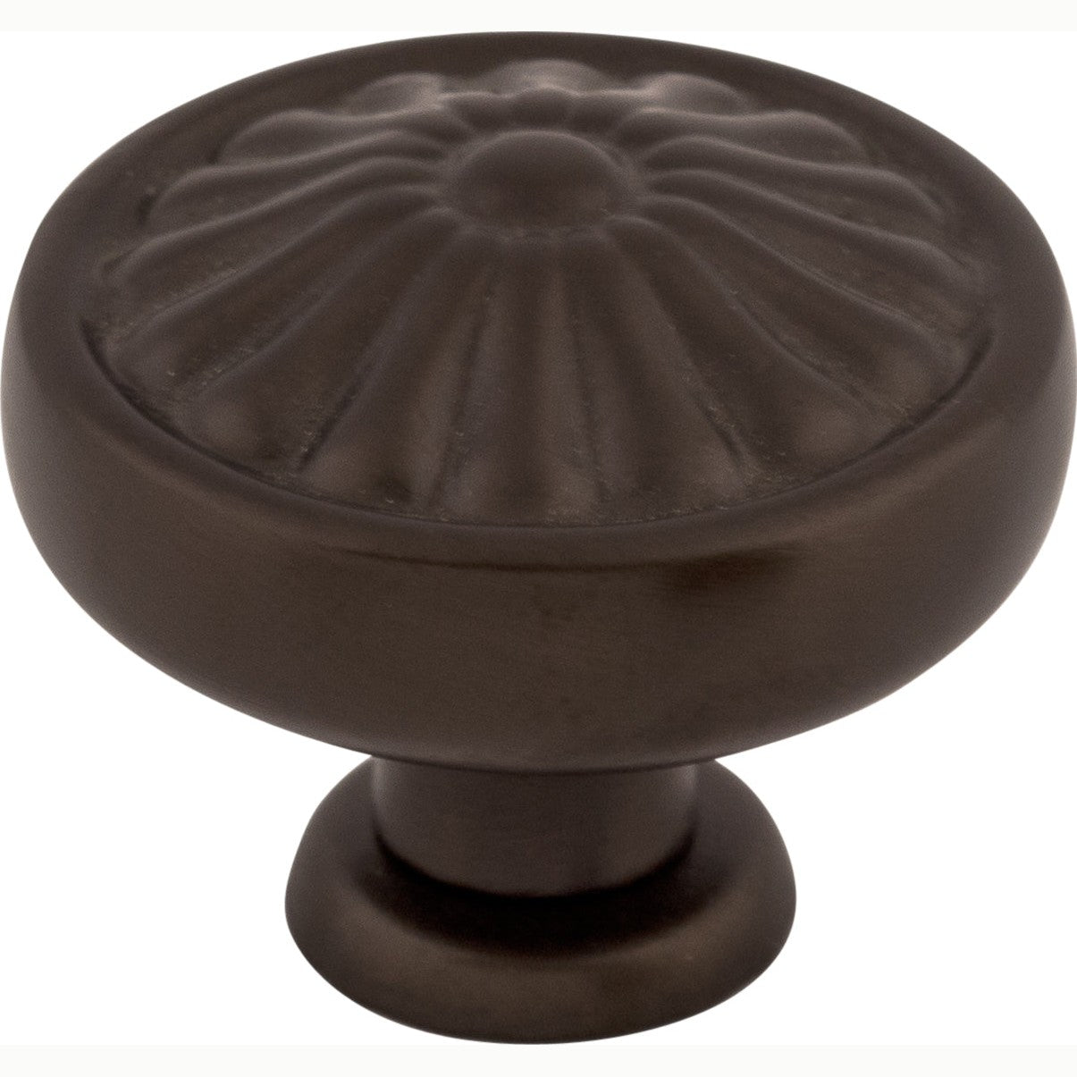 Top Knobs Flower Series 1-1/4"L Knob, Oil Rubbed Bronze