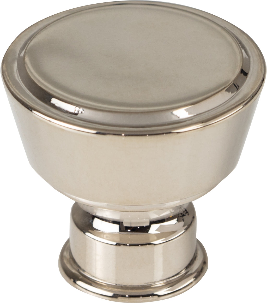 Top Knobs Ormonde Series 1-3/8"L Knob, Polished Nickel