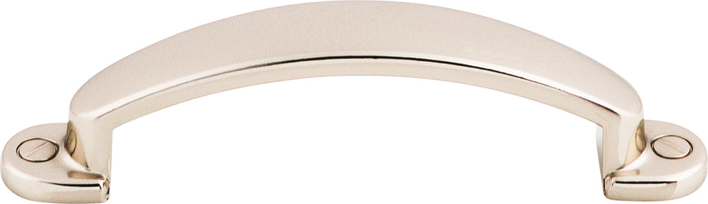 Top Knobs Arendal Series 3"(76mm) CC Pull, Polished Nickel