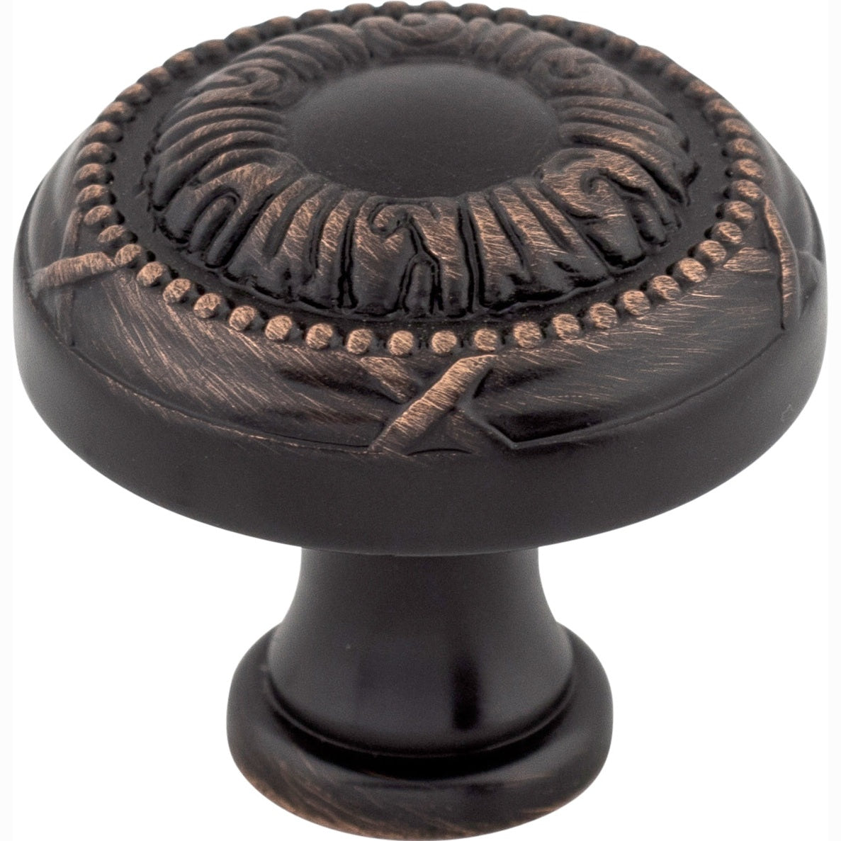 Top Knobs Ribbon & Reed Series 1-1/8"L Knob, Tuscan Bronze