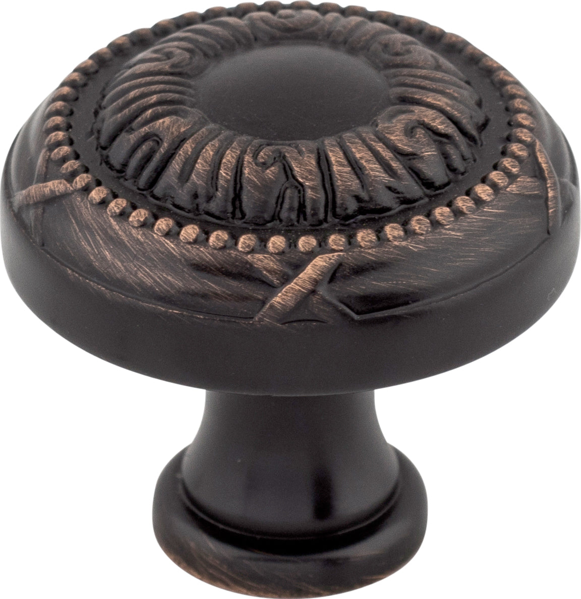 Top Knobs Ribbon & Reed Series 1-1/8"L Knob, Tuscan Bronze