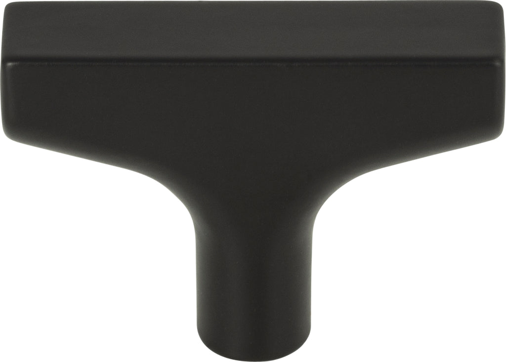 Top Knobs Riverside Series 1-7/8"L T-Knob, Flat Black