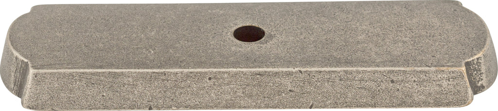 Top Knobs Aspen Backplates Series 2-1/2"L Rectangle, Silicon Bronze Light