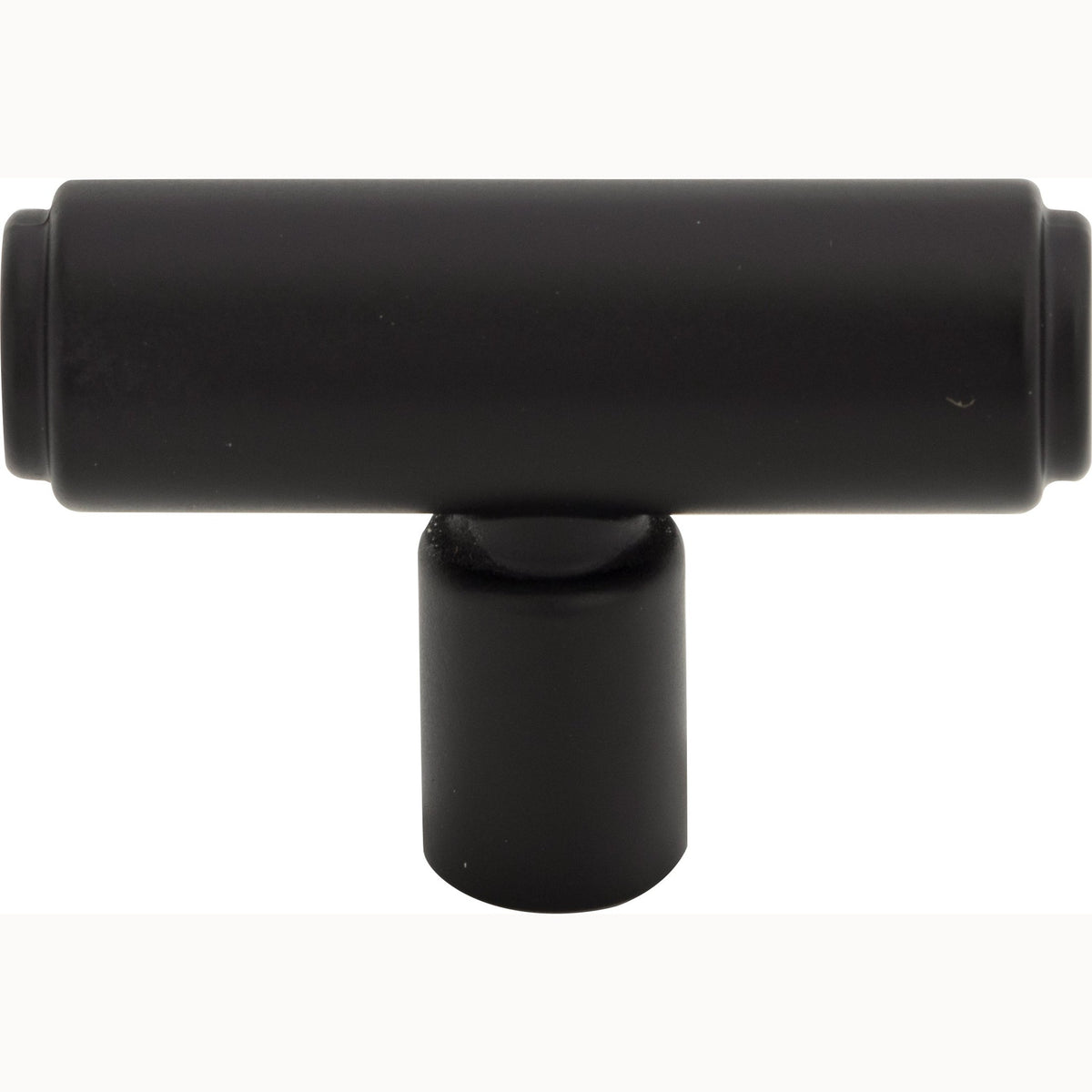 Top Knobs Clarence Series 2"L T-Knob, Flat Black 