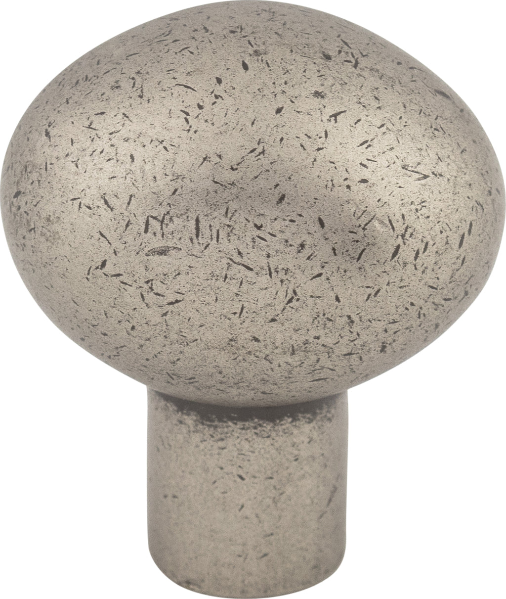 Top Knobs Aspen Egg Series 1-3/16"L Knob, Silicon Bronze Light