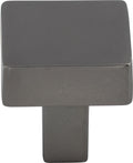 Top Knobs Channing Series 1-1/16"L Knob, Ash Gray