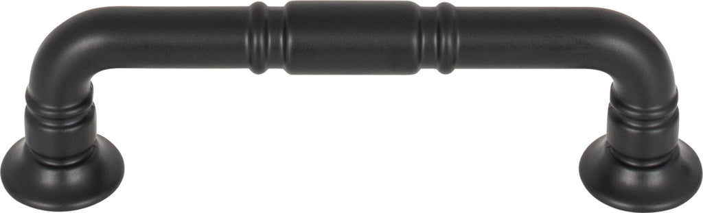 Top Knobs Kent Series 3-3/4"(95mm) CC Pull, Flat Black