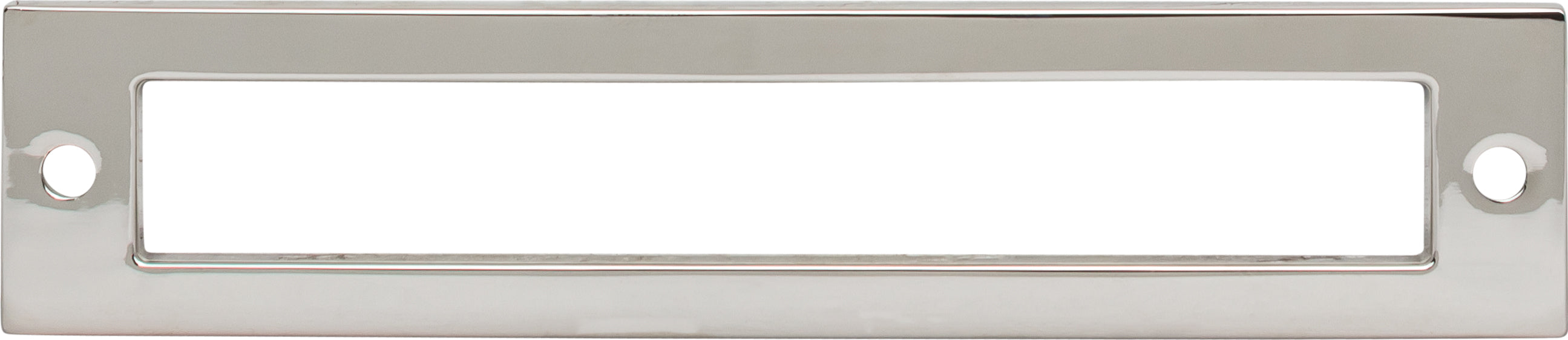Top Knobs Hollin Series 5-1/16"(128mm) CC Backplate, Polished Nickel
