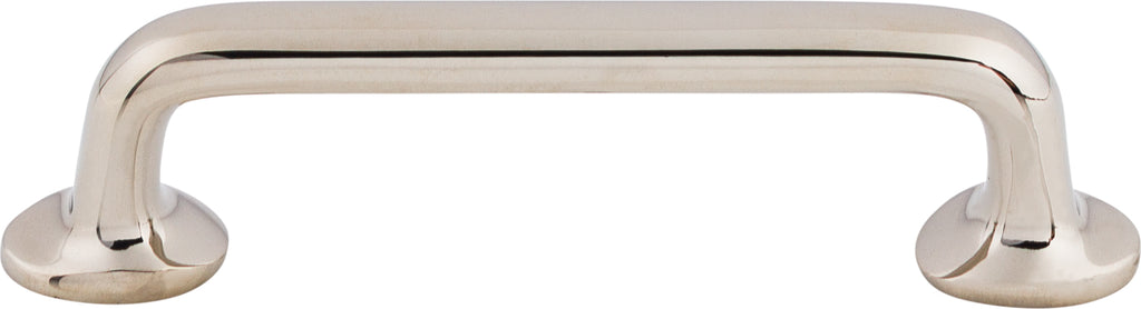 Top Knobs Aspen II Rounded Series 4"(101mm) CC Pull, Polished Nickel
