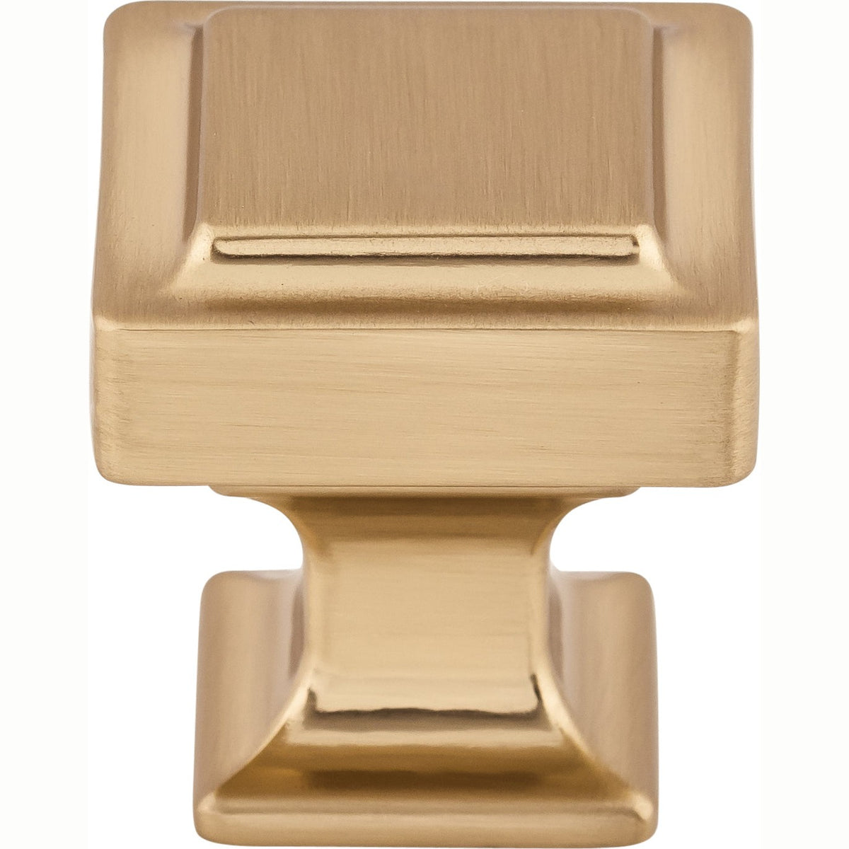 Top Knobs Ascendra Series 1-1/8"L Knob, Honey Bronze