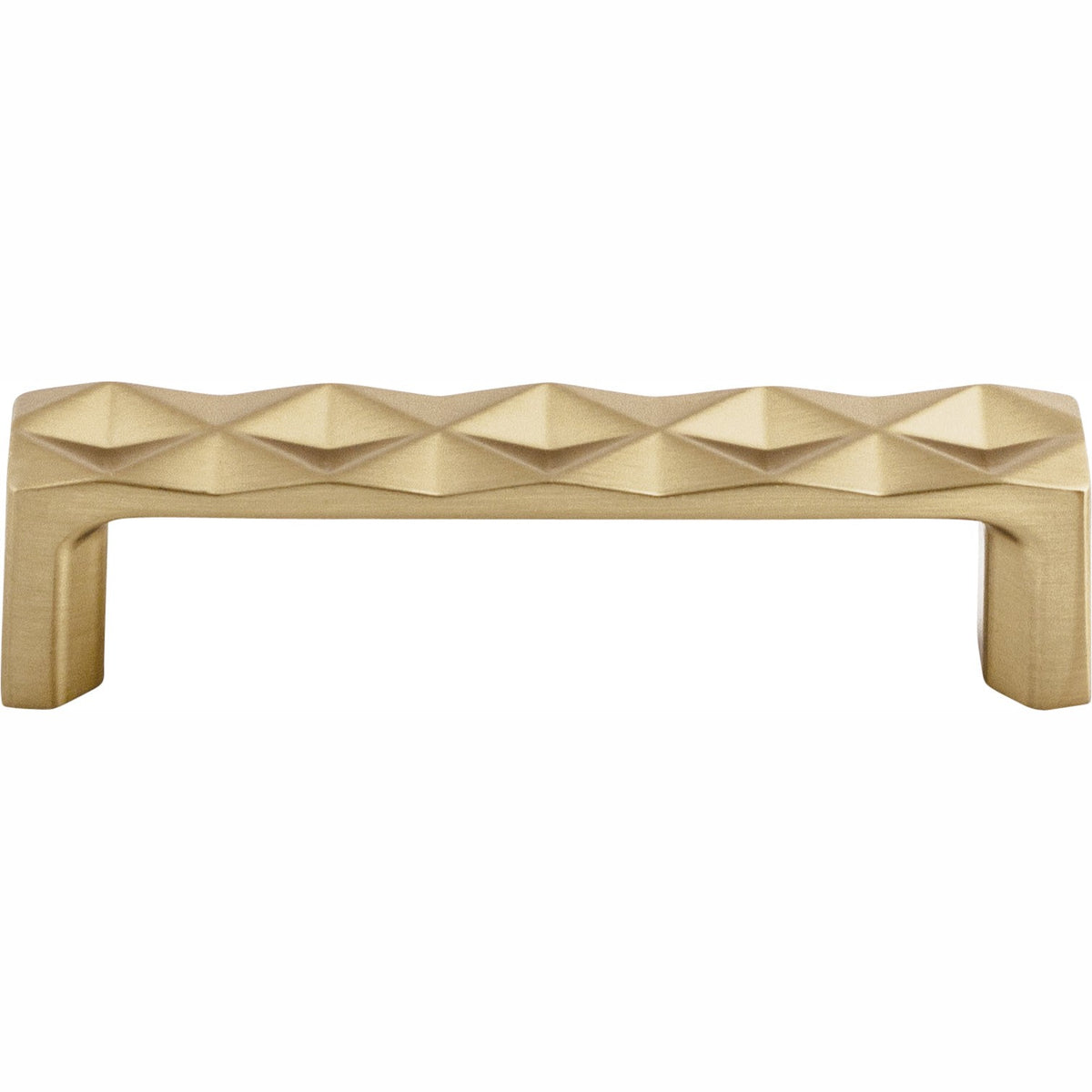 Top Knobs Quilted Series 3-3/4"(95mm) CC Pull, Honey Bronze