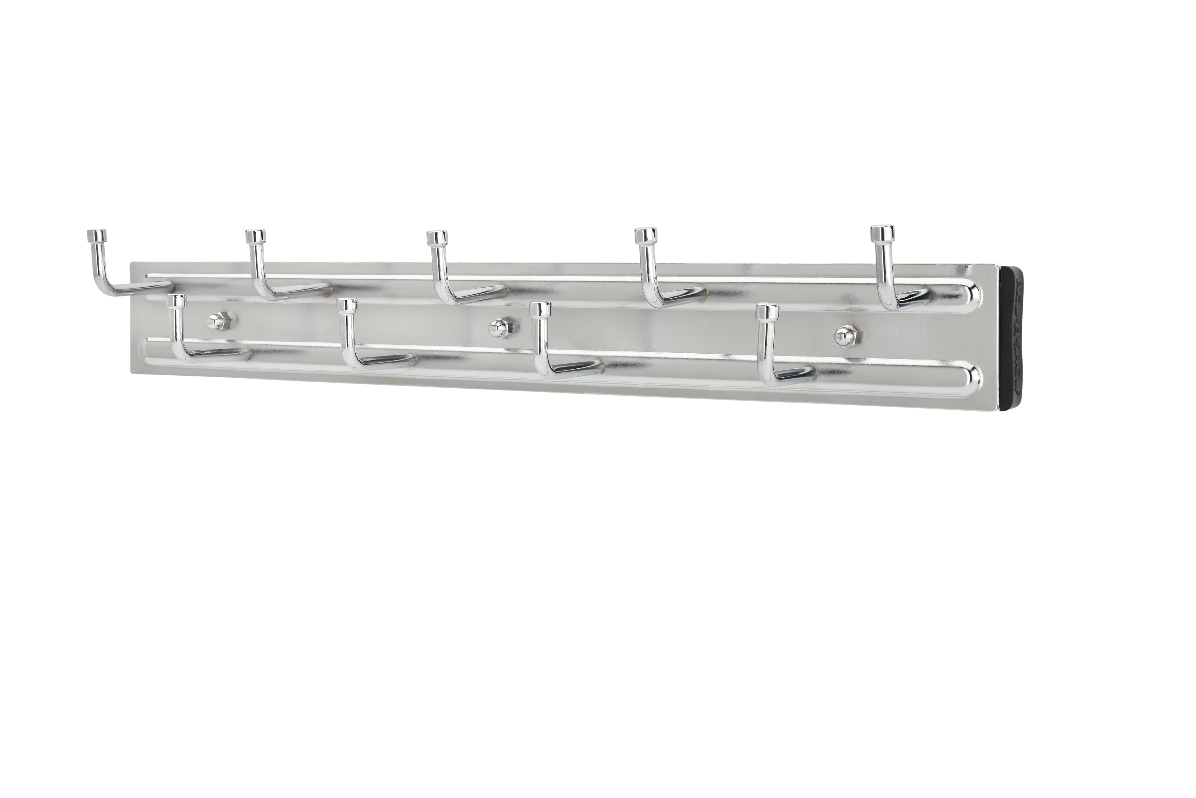14" Chrome Pullout Side Mount Belt Rack