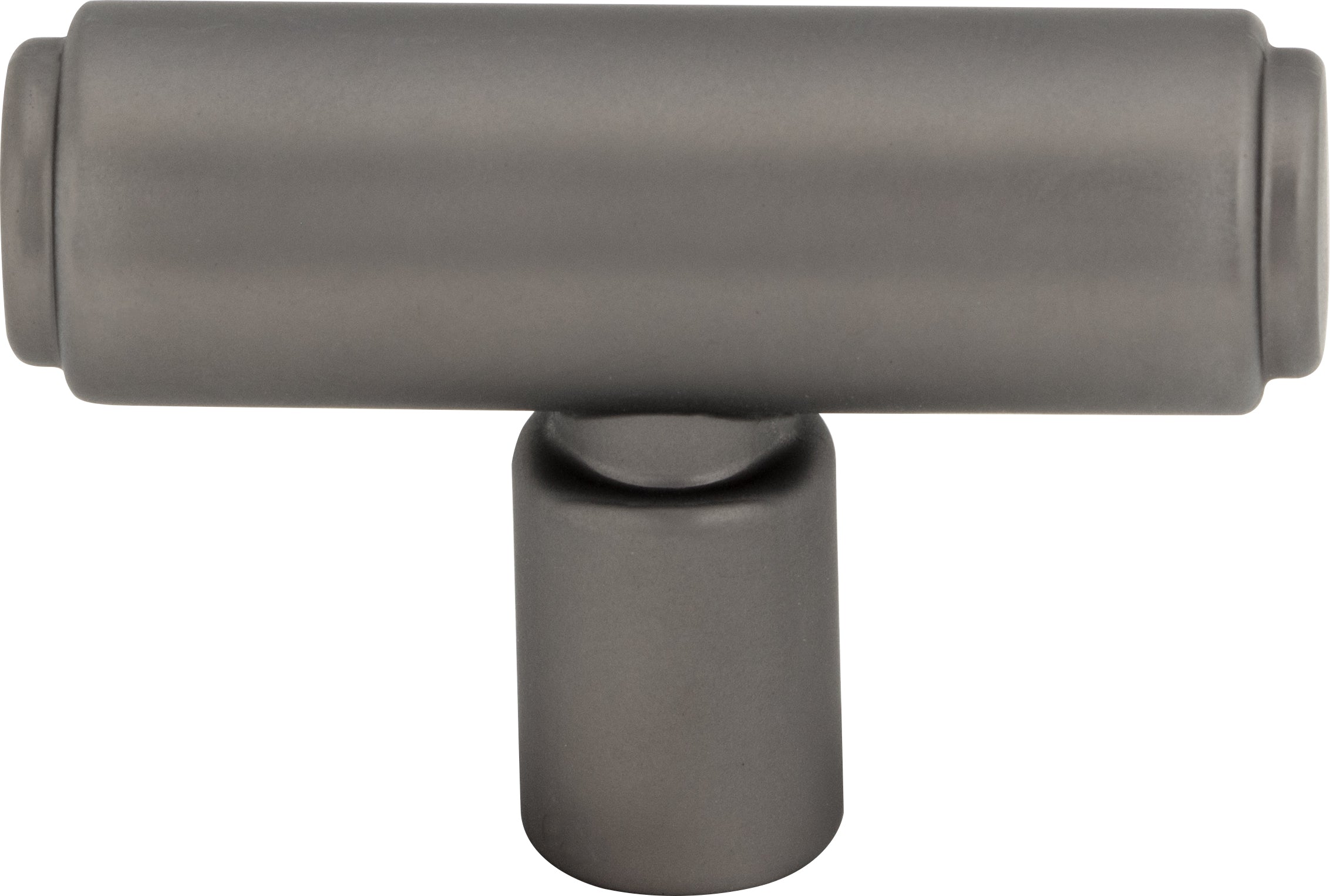 Top Knobs Clarence Series 2"L T-Knob, Ash Gray