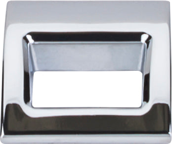 Top Knobs Tango Series 1-1/8"L Finger Pull, Polished Chrome
