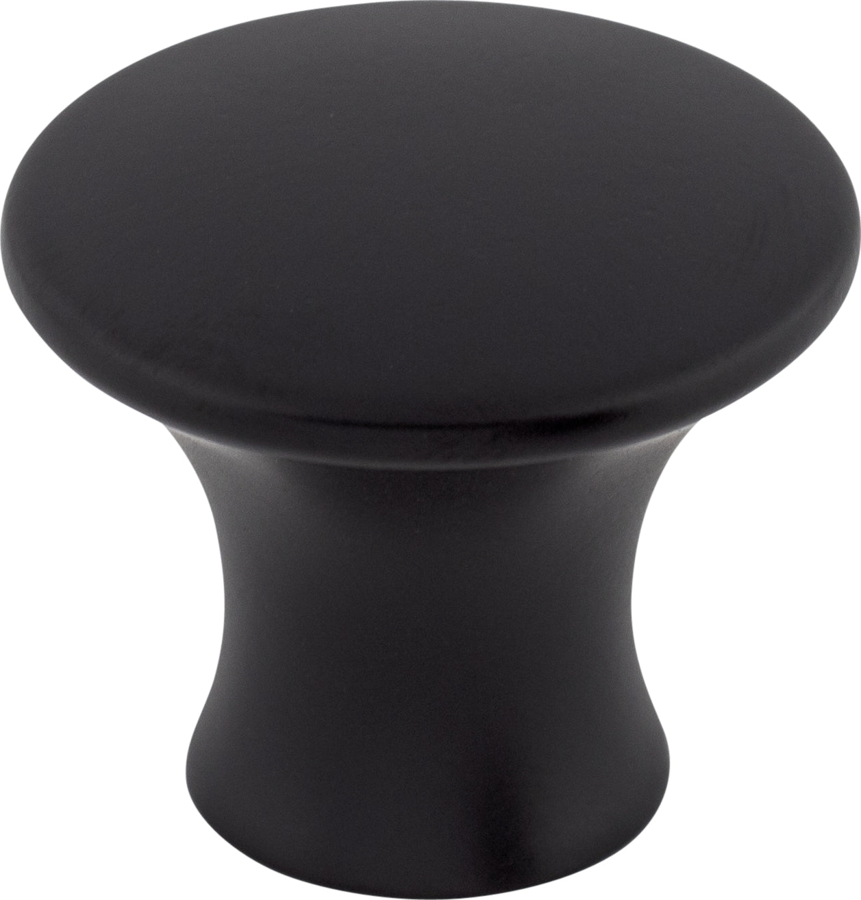 Top Knobs Oculus Series 1-5/16"L Knob, Flat Black