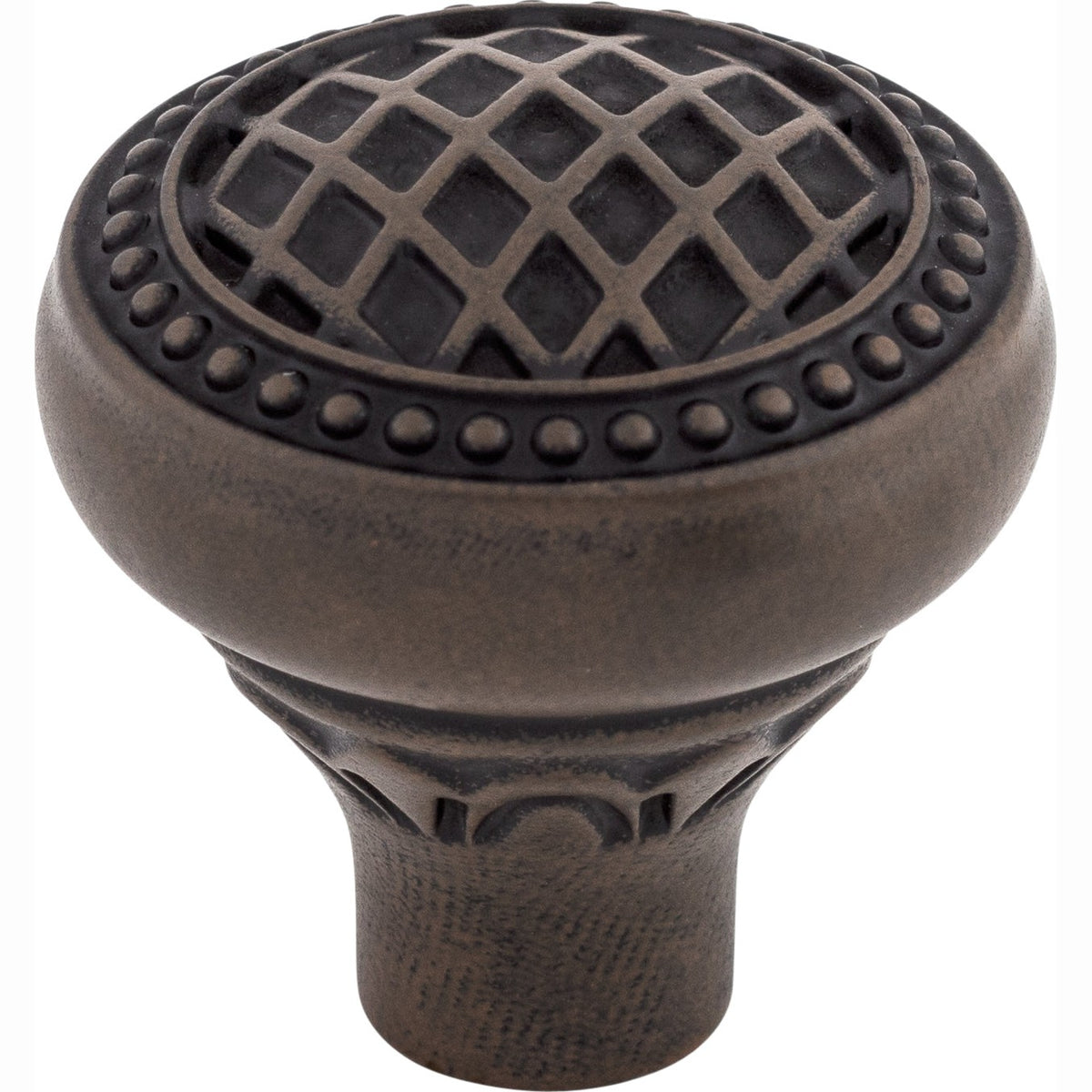 Top Knobs Trevi Series 1-5/16"L Round Knob, Patina Rouge
