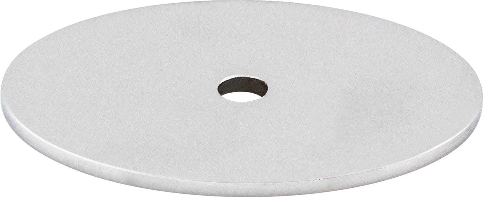 Top Knobs Oval Series 1-3/4"L Backplate, Polished Chrome