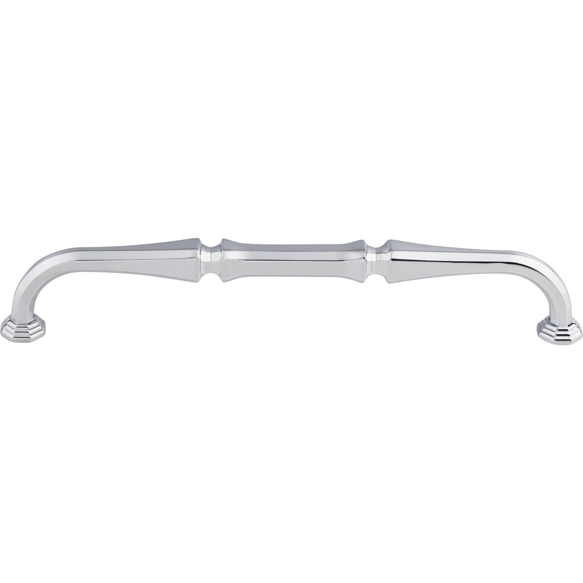 Top Knobs Chalet Series 7"(178mm) CC Pull, Polished Chrome