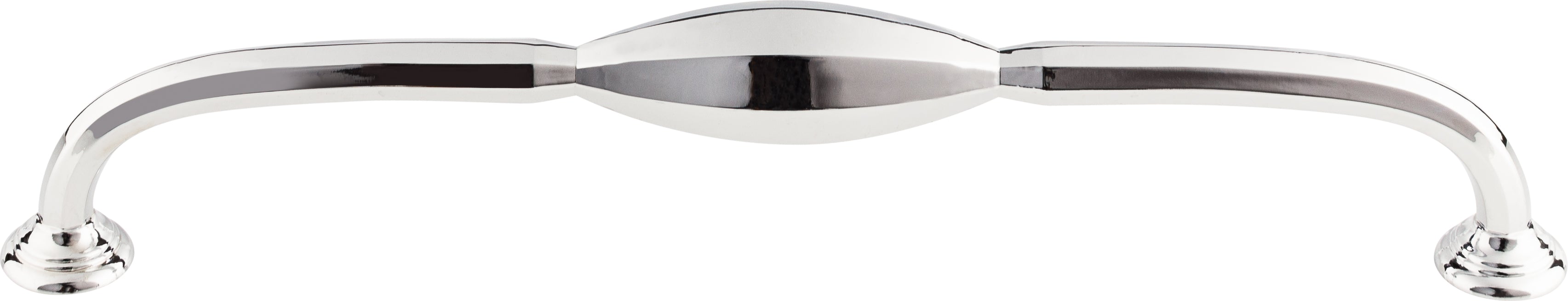 Top Knobs Chareau Series 8-13/16"(223mm) CC D-Pull, Polished Chrome