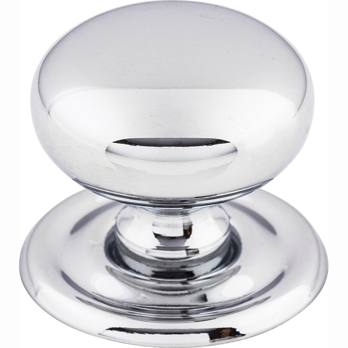 Top Knobs Victoria Series 1-1/4"L Knob, Polished Chrome