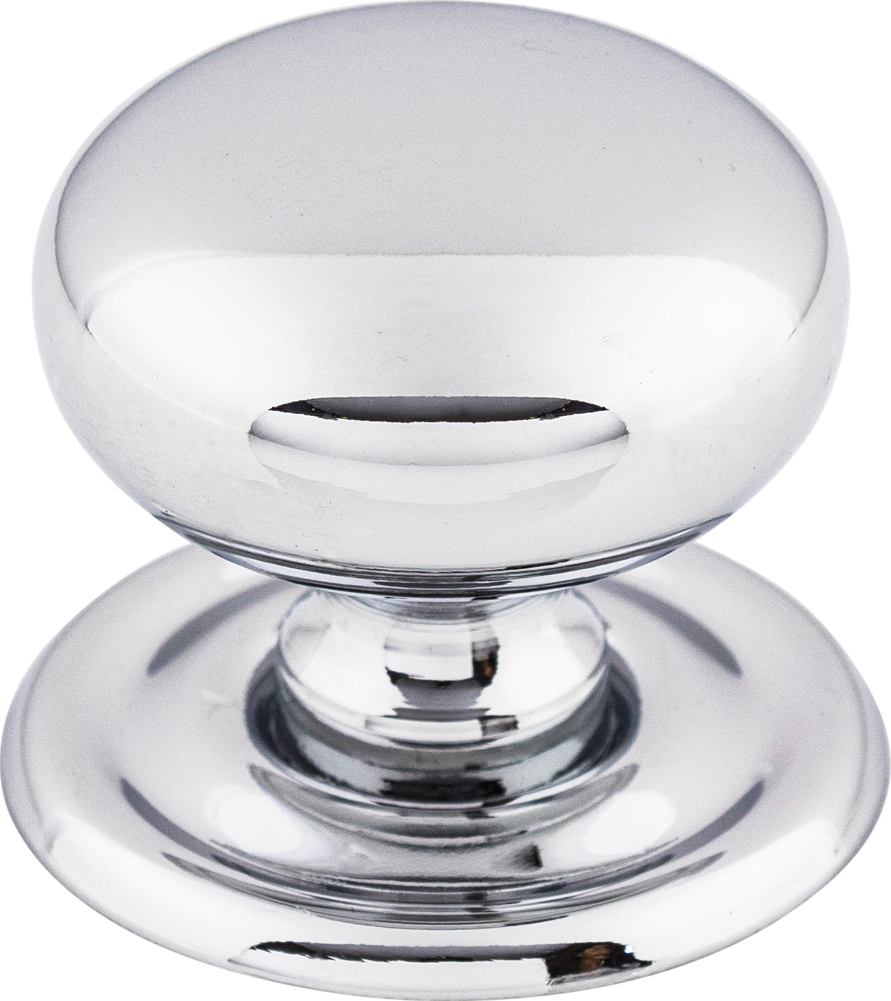 Top Knobs Victoria Series 1-1/4"L Knob, Polished Chrome