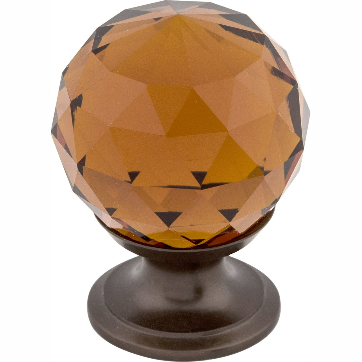 Top Knobs Wine Crystal Series 1-1/8"L Knob, 
