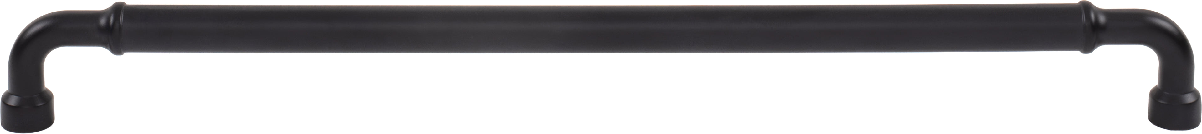 Top Knobs Lavington Series 18"(457mm) CC Pull, Flat Black