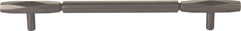 Top Knobs Kingsmill Series 7-9/16"(192mm) CC Pull, Ash Gray