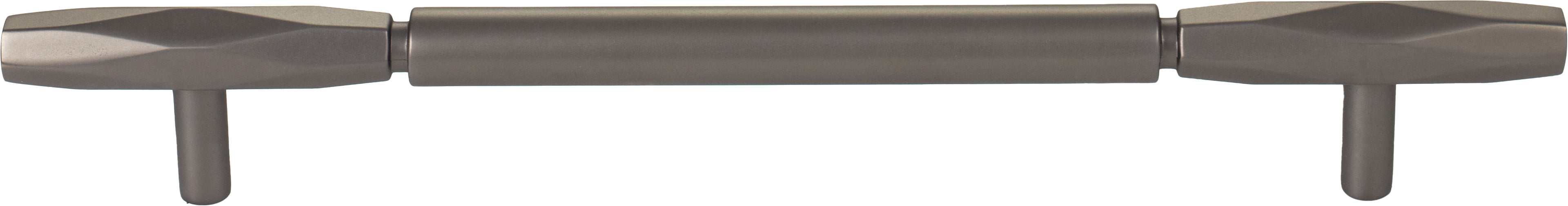 Top Knobs Kingsmill Series 7-9/16"(192mm) CC Pull, Ash Gray