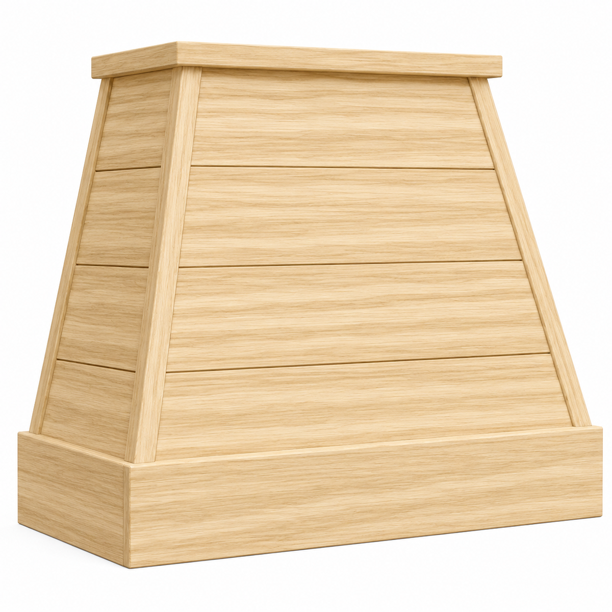 Omega National Modern Farmhouse Shiplap Tapered Wall Hood