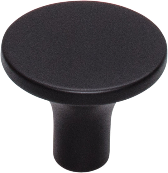 Top Knobs Marion Series 1-1/4"L Knob, Flat Black