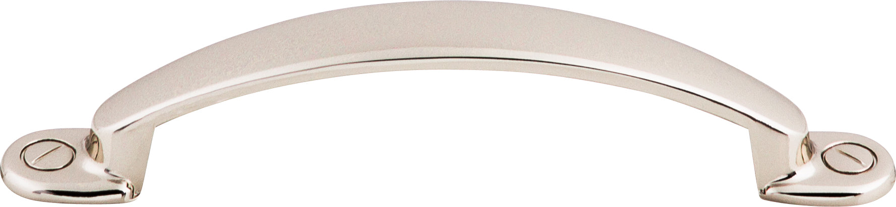 Top Knobs Arendal Series 3-3/4"(95mm) CC Pull, Polished Nickel