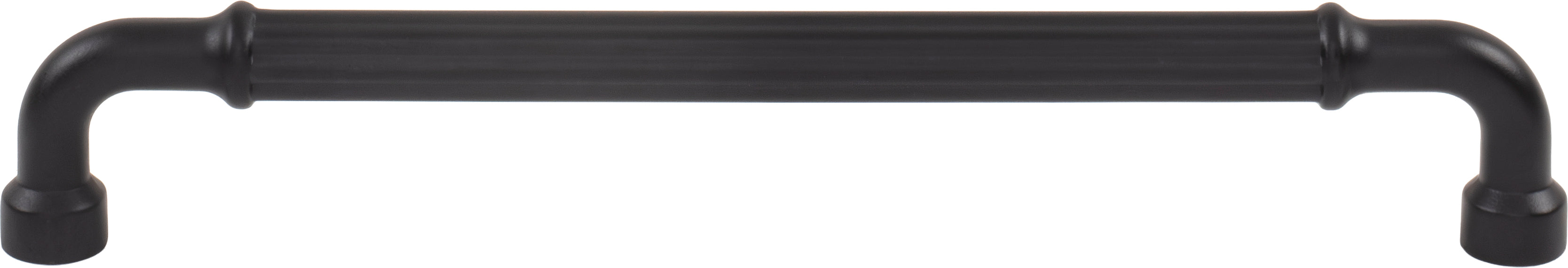 Top Knobs Pemberton Series 7-9/16"(192mm) CC Pull, Flat Black