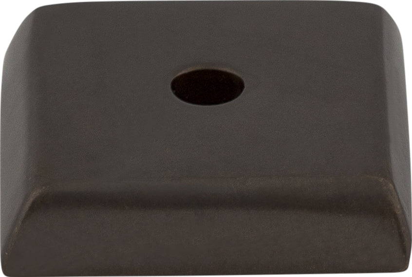 Top Knobs Aspen Backplates Series 7/8"L Square, Medium Bronze