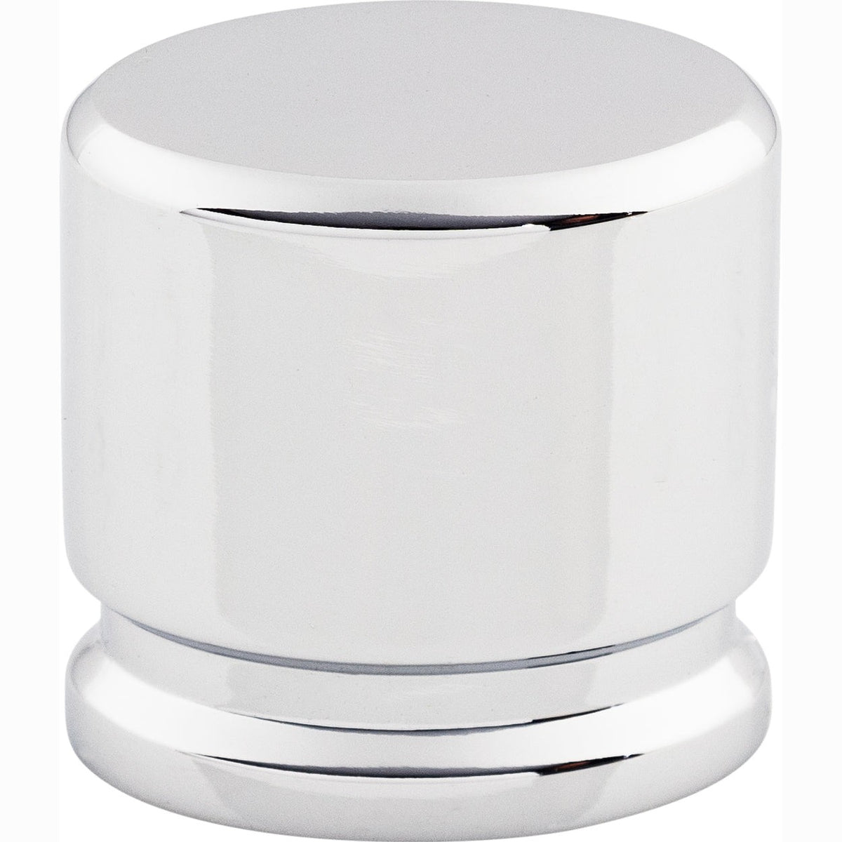 Top Knobs Oval Series 1-1/8"L Knob, Polished Chrome