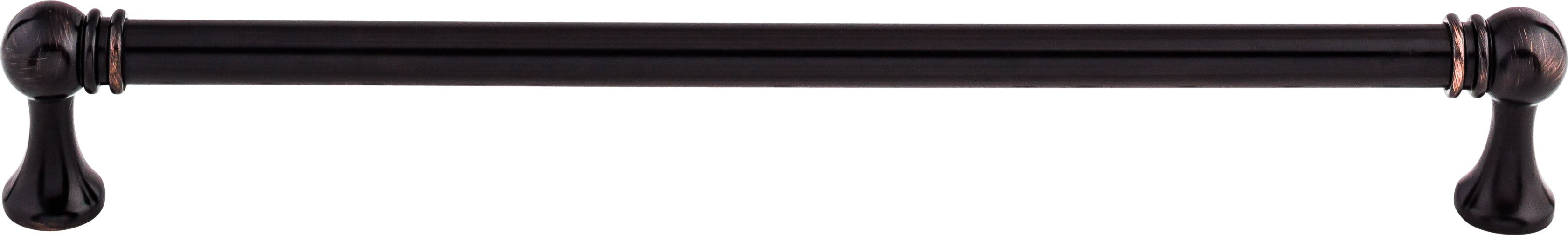 Top Knobs Kara Series 8-13/16"(223mm) CC Pull, Tuscan Bronze