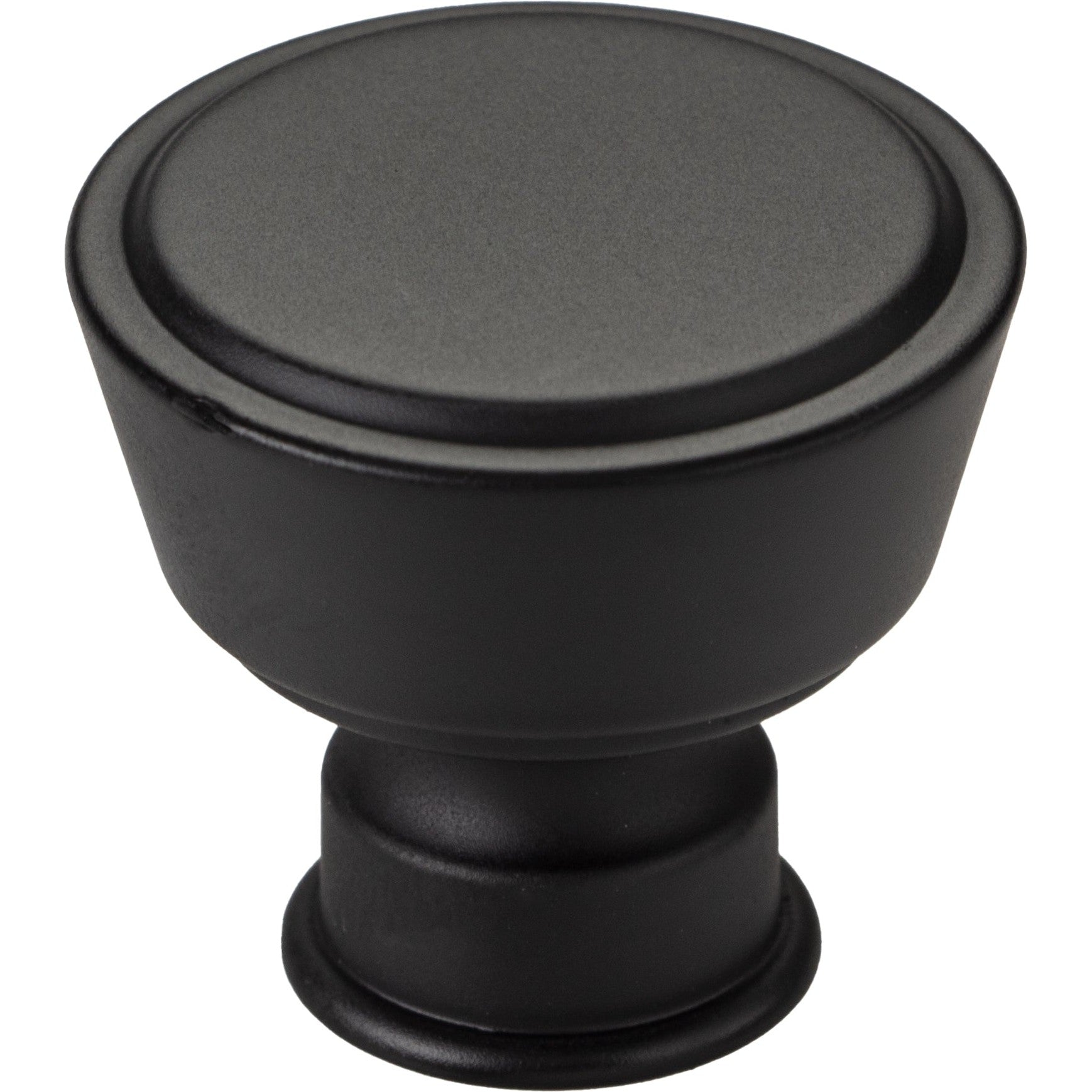 Top Knobs Ormonde Series 1-3/8"L Knob, Flat Black