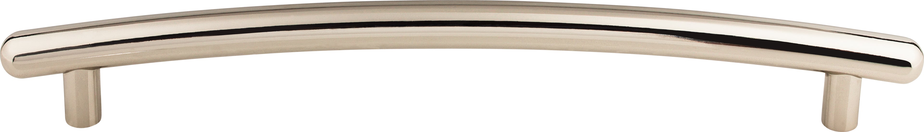 Top Knobs Curved Series 12"(304mm) CC Appliance Pull, Polished Nickel