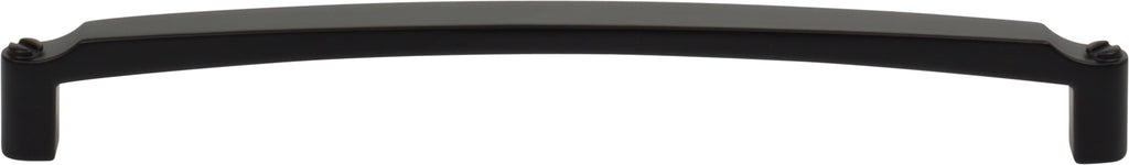 Top Knobs Haddonfield Series 7-9/16"(192mm) CC Pull, Flat Black
