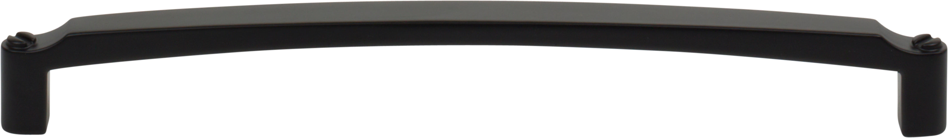 Top Knobs Haddonfield Series 7-9/16"(192mm) CC Pull, Flat Black
