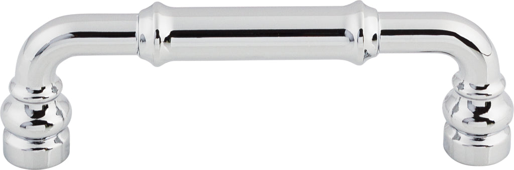 Top Knobs Brixton Series 3-3/4"(95mm) CC Pull, Polished Chrome