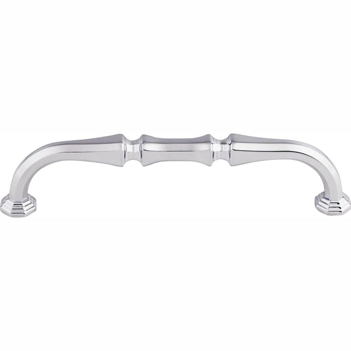 Top Knobs Chalet Series 5"(127mm) CC Pull, Polished Chrome