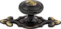 Top Knobs Canterbury Series 1-1/4"L Knob, Dark Antique Brass
