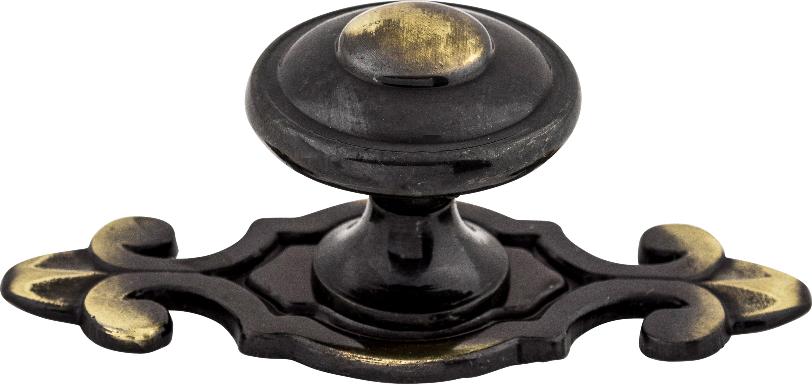 Top Knobs Canterbury Series 1-1/4"L Knob, Dark Antique Brass