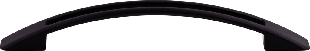 Top Knobs Tango Series 5-1/16"(128mm) CC Cut Out Pull, Flat Black