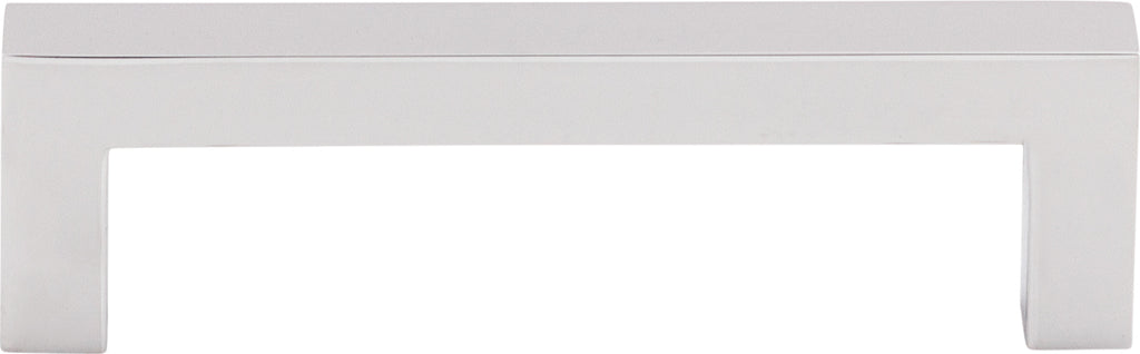 Top Knobs Square Series 3-3/4"(95mm) CC Bar Pull, Polished Chrome