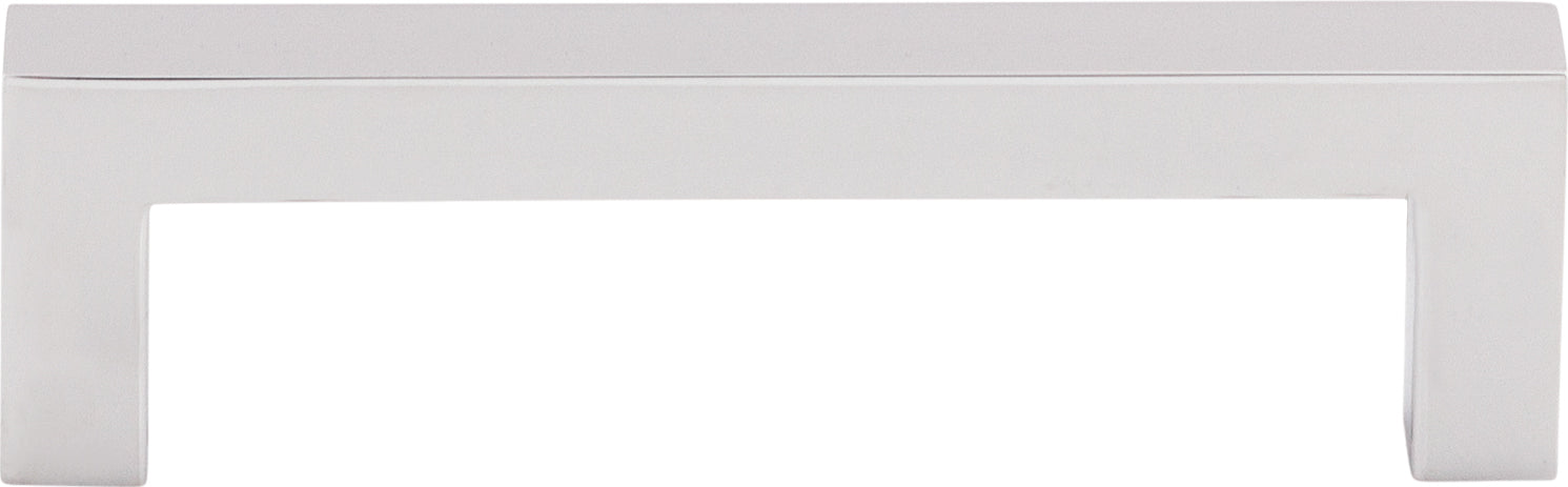 Top Knobs Square Series 3-3/4"(95mm) CC Bar Pull, Polished Chrome