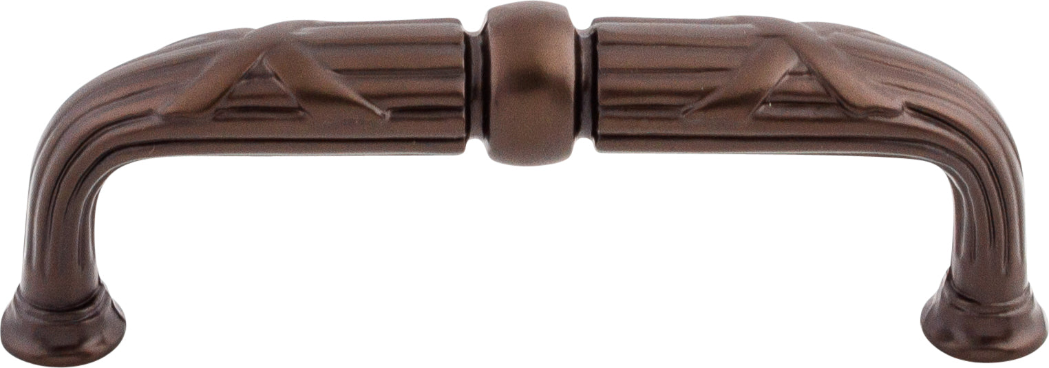 Top Knobs Ribbon & Reed Series 3-3/4"(95mm) CC D-Pull, Oil Rubbed Bronze