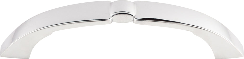 Top Knobs Lida Series 3-3/4"(95mm) CC Pull, Polished Chrome